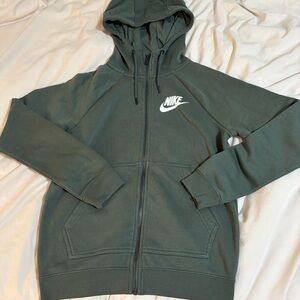 NWT Nike Women’s Green Zip Hoodie XS